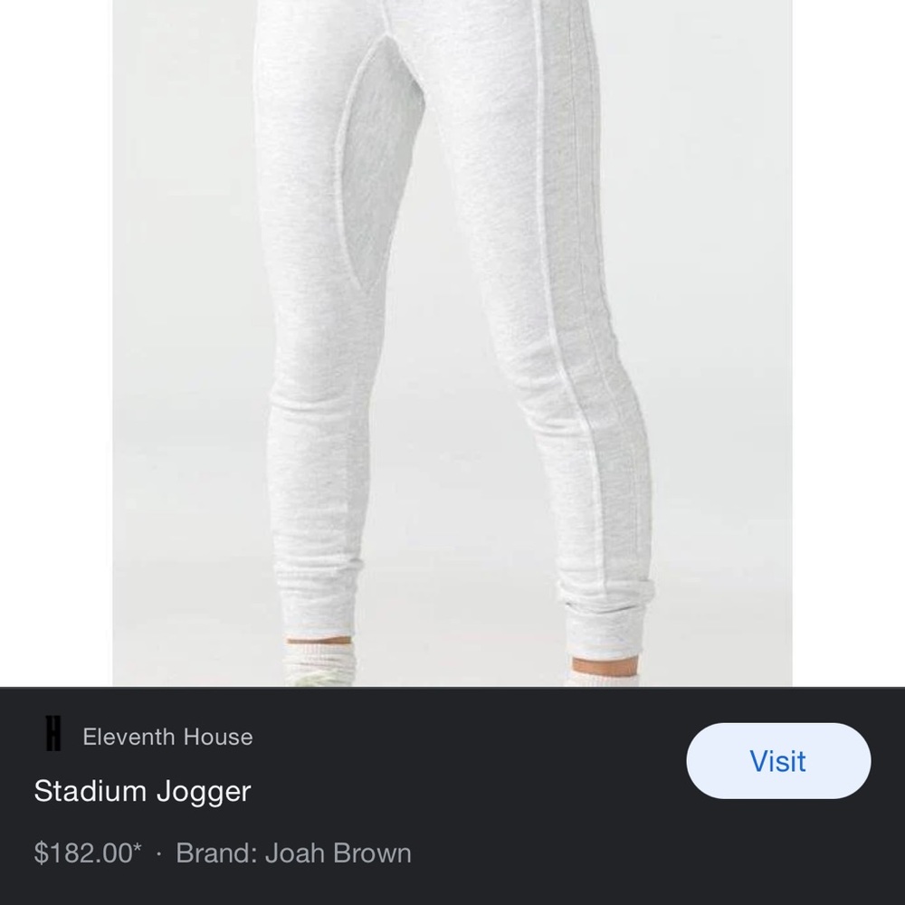 Joah Brown Stadium Joggers Size XS/S